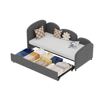 SOFTSEA Twin Size Daybed mit Storage Drawers